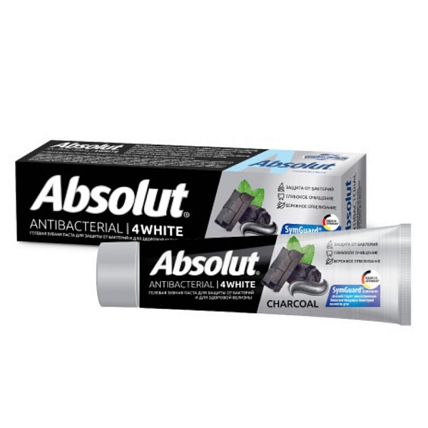Зубная паста ABSOLUT 110 гр. Antibacterial 4WHITE