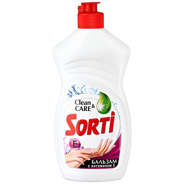 Ср-во д/мытья посуды СОРТИ 450 гр. Витамин-Е