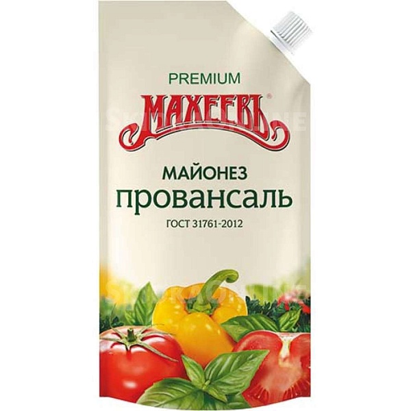 Майонез МАХЕЕВ 190гр провансаль классика /дой-пак