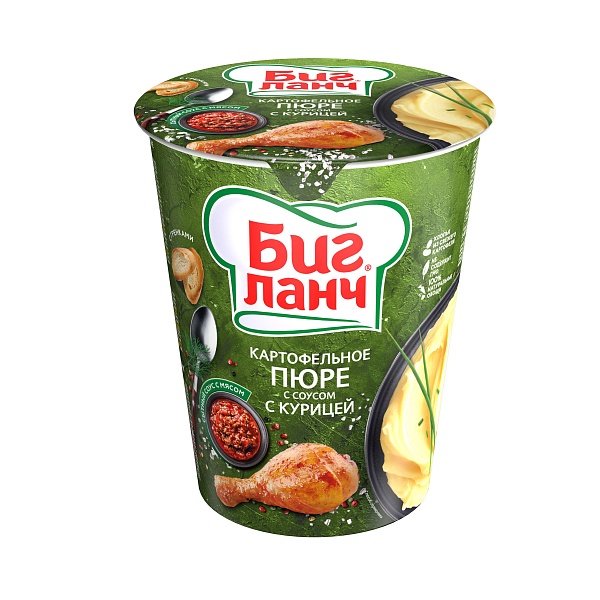 Пюре картоф. б/п БИГ ЛАНЧ 50 гр. Курица стак.