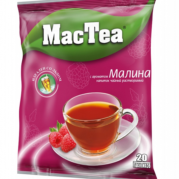 Чай Mac Tea малина 16 гр.
