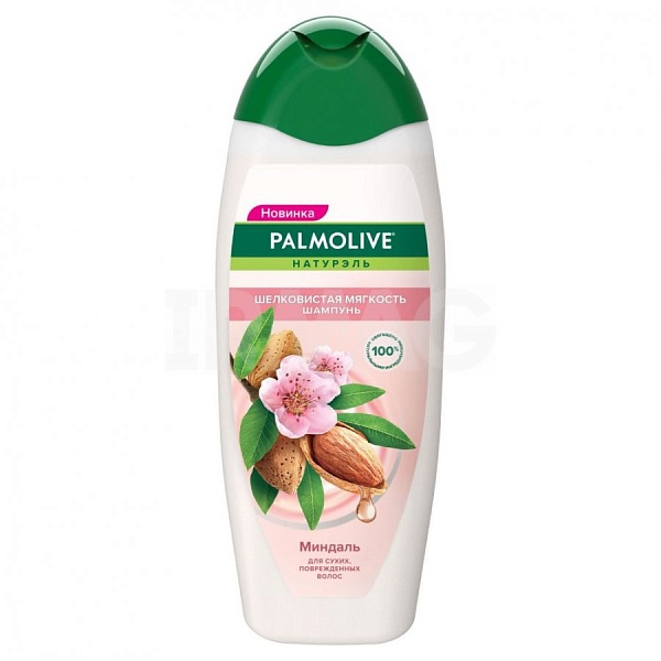 Шампунь PALMOLIVE 450 мл. Натурэль Шелковистая мягкость Миндаль