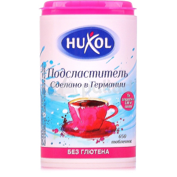HUXOL ЗАМЕНИТЕЛЬ САХАРА 650таб 24шт