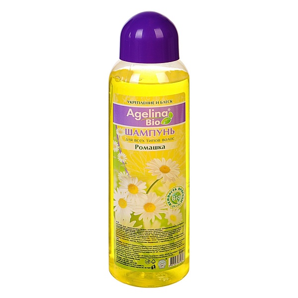 Шампунь для всей семьи "Агелина" ромашка 520 г. 1/22