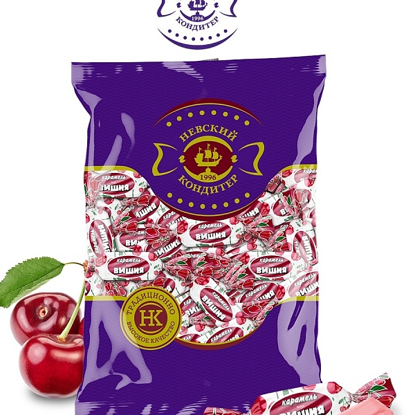 Карамель НЕВСКИЙ КОНДИТЕР 200 гр. Вишня