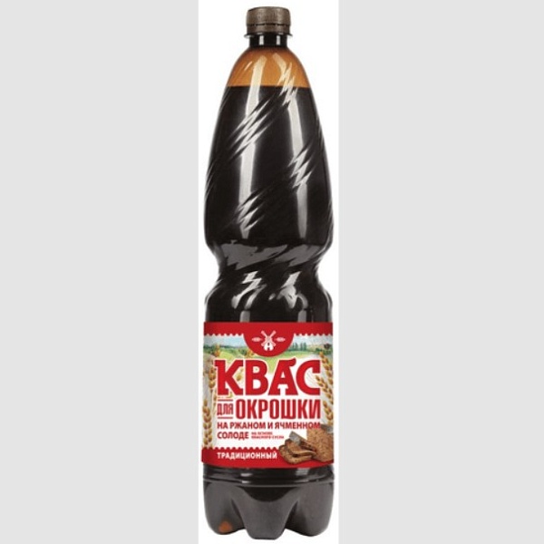 Квас УРАЛЬСКИЕ ИСТОЧНИКИ 1,5 л. Для окрошки